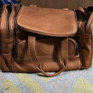 Tan Leather Men's Bag